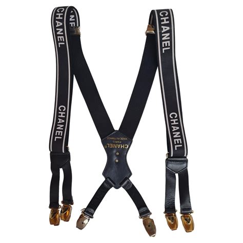 chanel suspenders